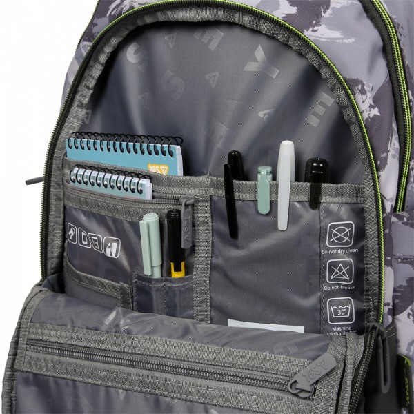 Фото - Рюкзак школьный YES TS-60L Grey (550405)